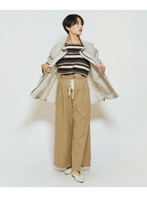 【feerique】【Lサイズ】feerique マルチボーダーワイドプルオーバーT 詳細画像 レッド系その他 11