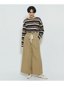 【feerique】【Lサイズ】feerique マルチボーダーワイドプルオーバーT 詳細画像 レッド系その他 2