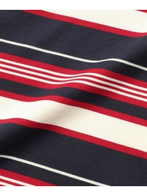 【feerique】【Lサイズ】feerique マルチボーダーワイドプルオーバーT 詳細画像 レッド系その他 28