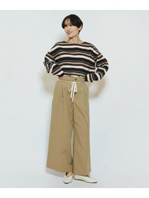 【feerique】【Lサイズ】feerique マルチボーダーワイドプルオーバーT 詳細画像 レッド系その他 3