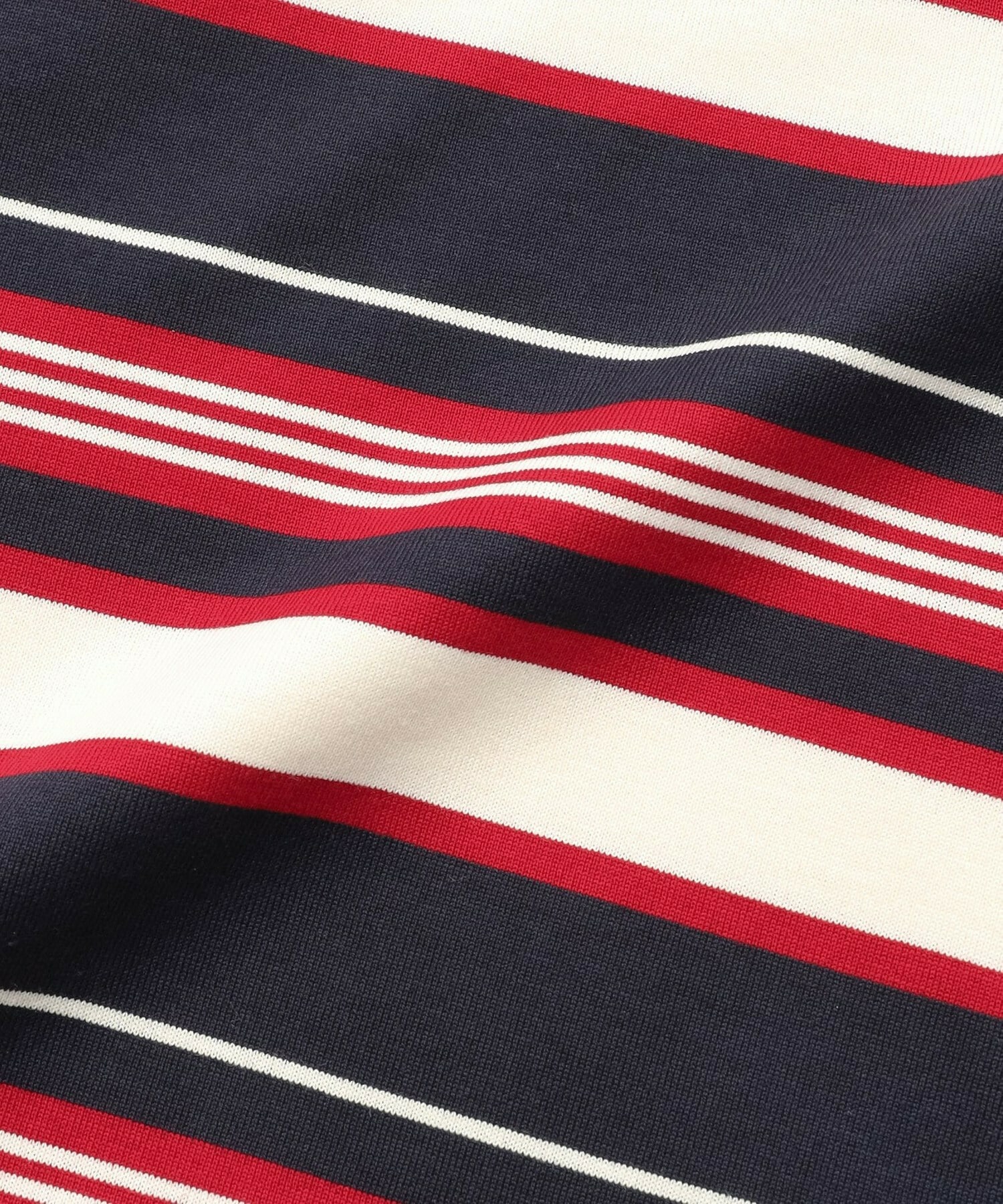 【feerique】【Lサイズ】feerique マルチボーダーワイドプルオーバーT 詳細画像 レッド系その他 28