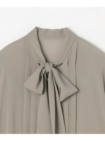 【wb】【Lサイズ】wb ライトツイルボウタイブラウス 詳細画像 オフホワイト 26