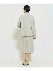 【wb】【Lサイズ】wb ダブルジョーゼットジャケット 詳細画像 ベージュ 4