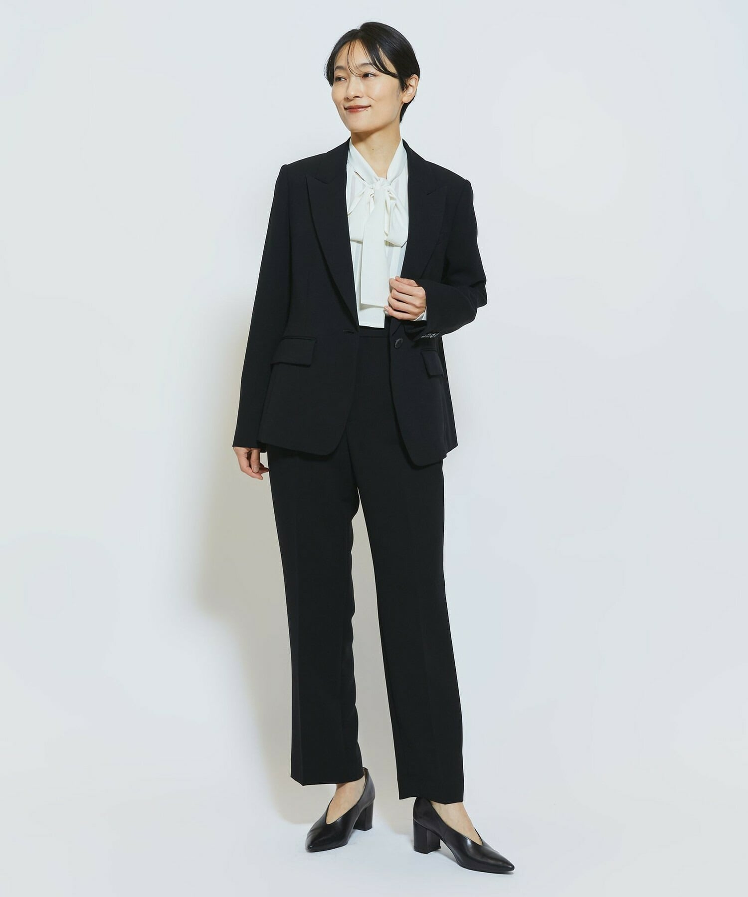 【wb】【Lサイズ】wb ダブルジョーゼットジャケット 詳細画像 ベージュ 12