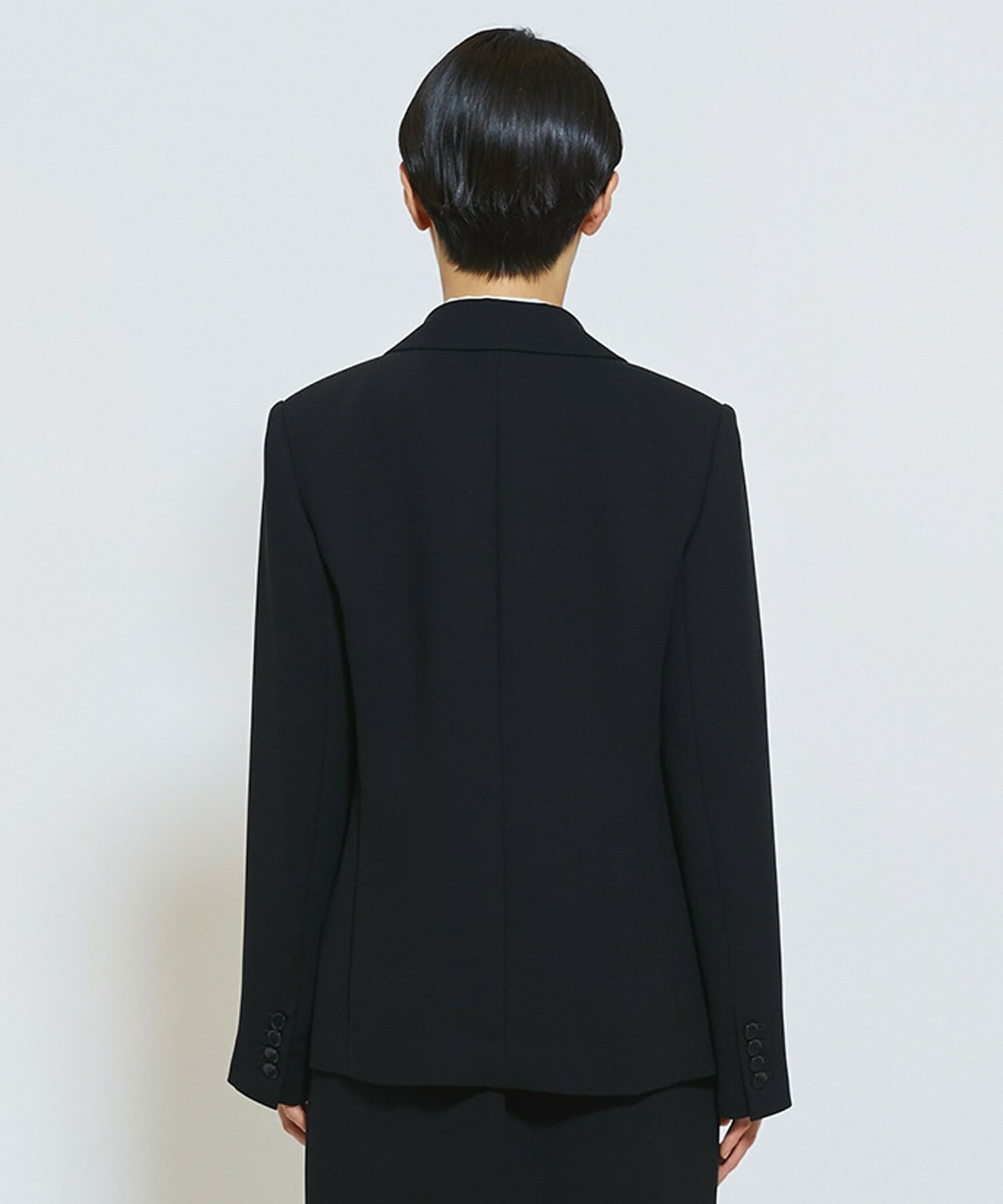 【wb】【Lサイズ】wb ダブルジョーゼットジャケット 詳細画像 ベージュ 21