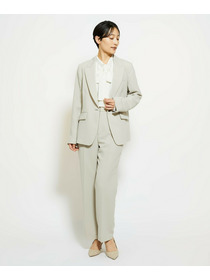 【wb】【Lサイズ】wb ダブルジョーゼットストレートパンツ 詳細画像 ベージュ 11