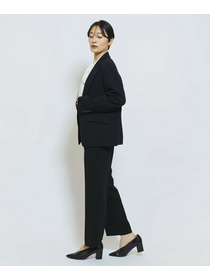 【wb】【Lサイズ】wb ダブルジョーゼットストレートパンツ 詳細画像 ベージュ 15