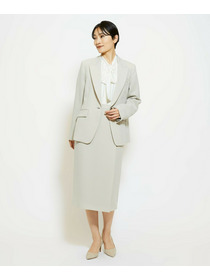 【wb】【Lサイズ】wb ダブルジョーゼットタイトスカート 詳細画像 ベージュ 11