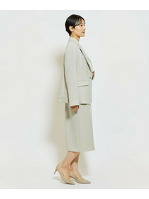 【wb】【Lサイズ】wb ダブルジョーゼットタイトスカート 詳細画像 ベージュ 8