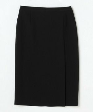 【wb】【Lサイズ】wb ダブルジョーゼットタイトスカート 詳細画像 ブラック 1