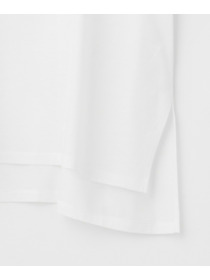 【MOGA】【大きいサイズ】60/2天竺メッシュレイヤードクルーネックTシャツ 詳細画像 オフホワイト 35