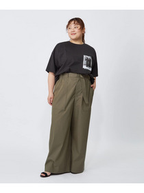 【MOGA】【大きいサイズ】ハイゲージ天竺フォトプリントTシャツ 詳細画像 トップグレー 18