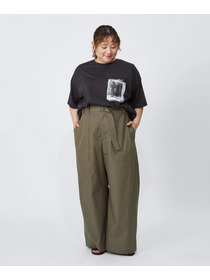 【MOGA】【大きいサイズ】ハイゲージ天竺フォトプリントTシャツ 詳細画像 トップグレー 19