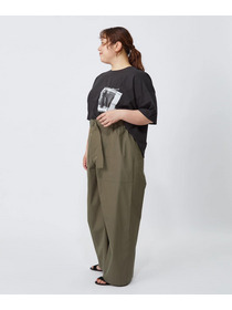 【MOGA】【大きいサイズ】ハイゲージ天竺フォトプリントTシャツ 詳細画像 トップグレー 24