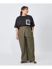 【MOGA】【大きいサイズ】ハイゲージ天竺フォトプリントTシャツ 詳細画像 トップグレー 26