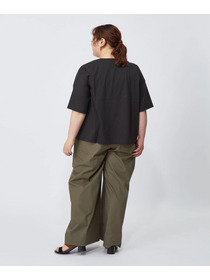 【MOGA】【大きいサイズ】ハイゲージ天竺フォトプリントTシャツ 詳細画像 トップグレー 7