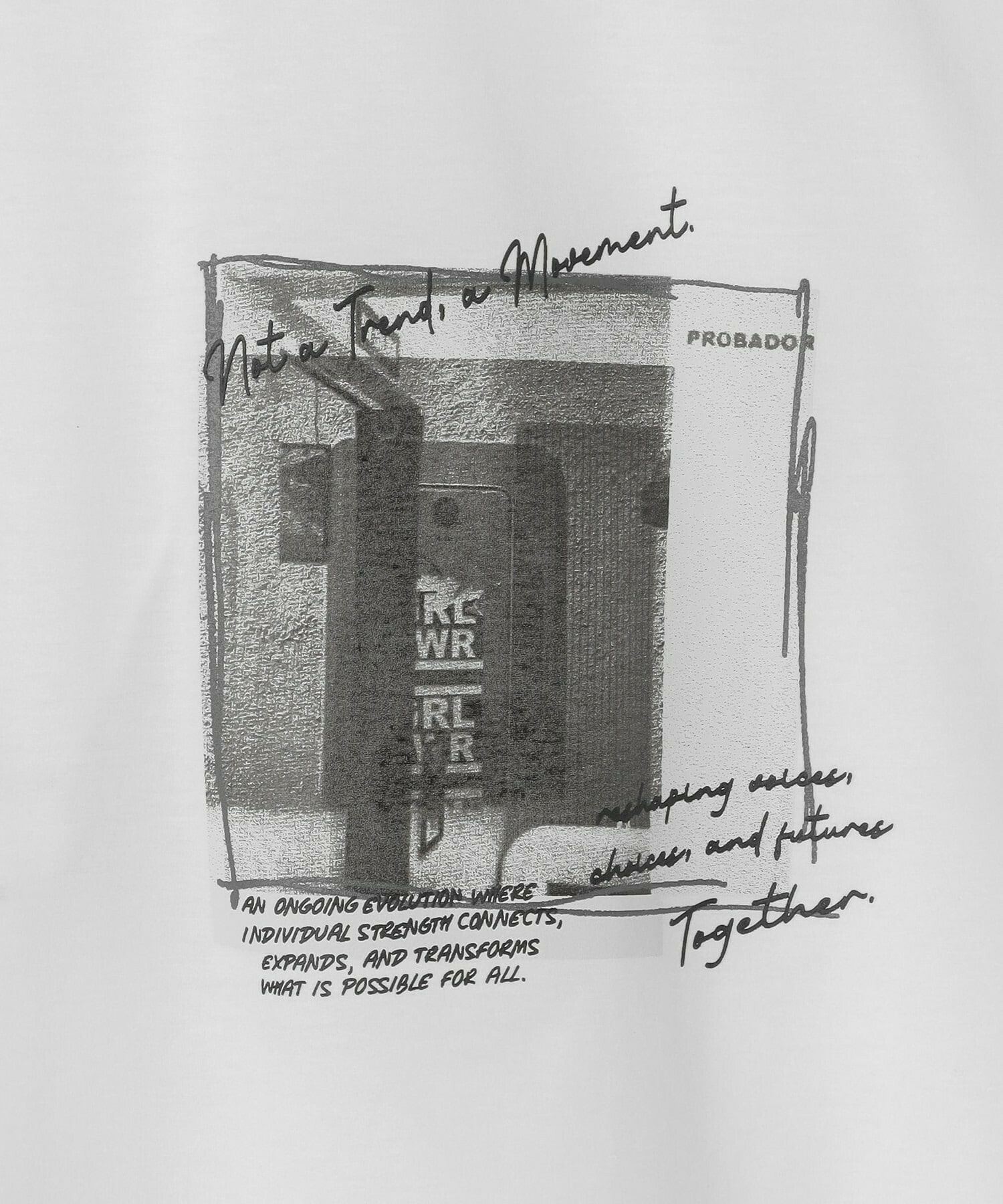 【MOGA】【大きいサイズ】ハイゲージ天竺フォトプリントTシャツ 詳細画像 トップグレー 31