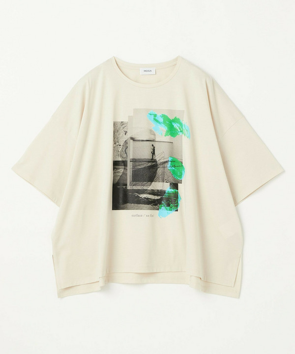 【大きいサイズ】ハイゲージ天竺オリジナルプリントＴシャツ【大きいサイズ】ハイゲージ天竺オリジナルプリントＴシャツ