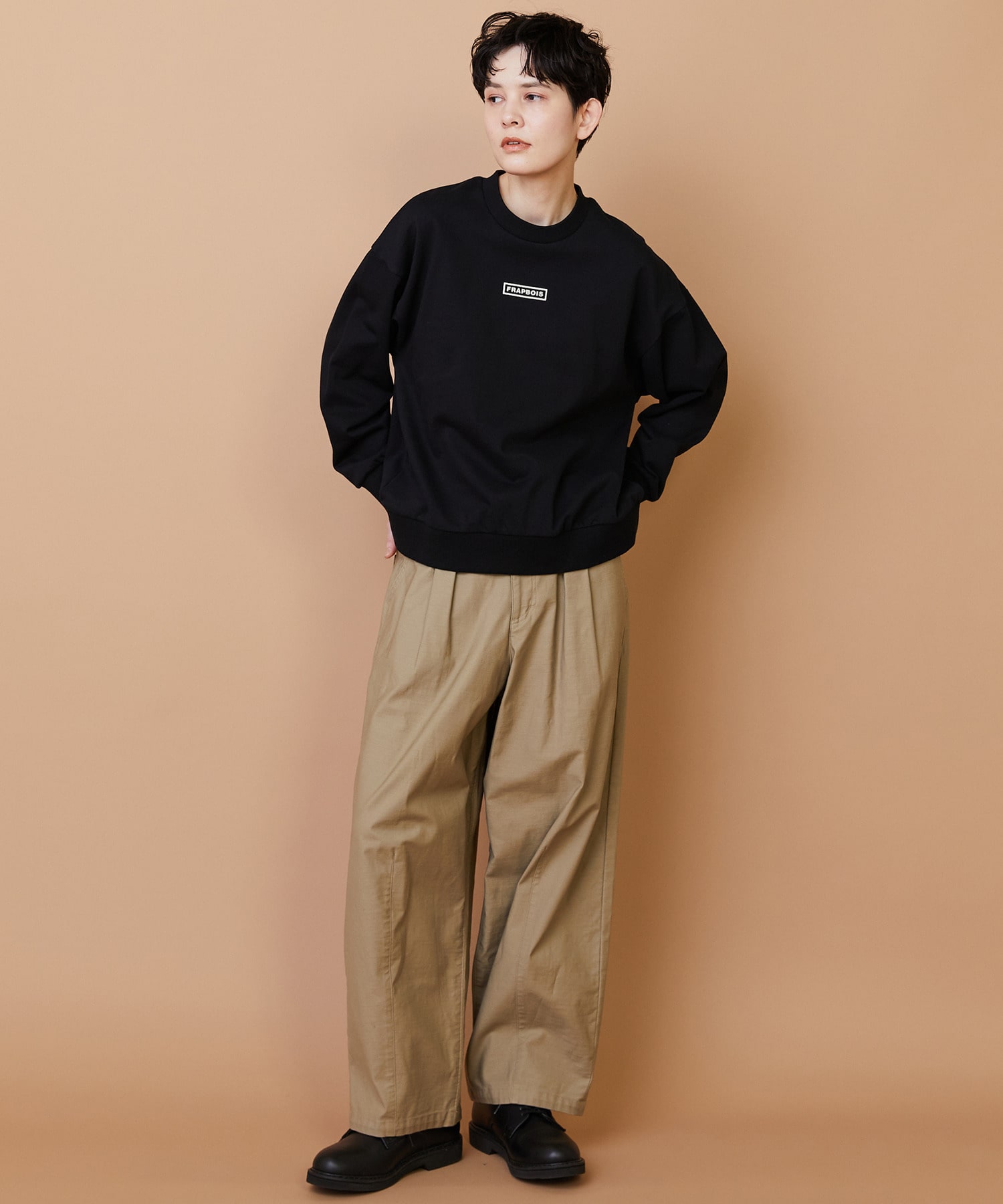 【FRAPBOIS】デイリートレーナー 詳細画像 ブラック 28