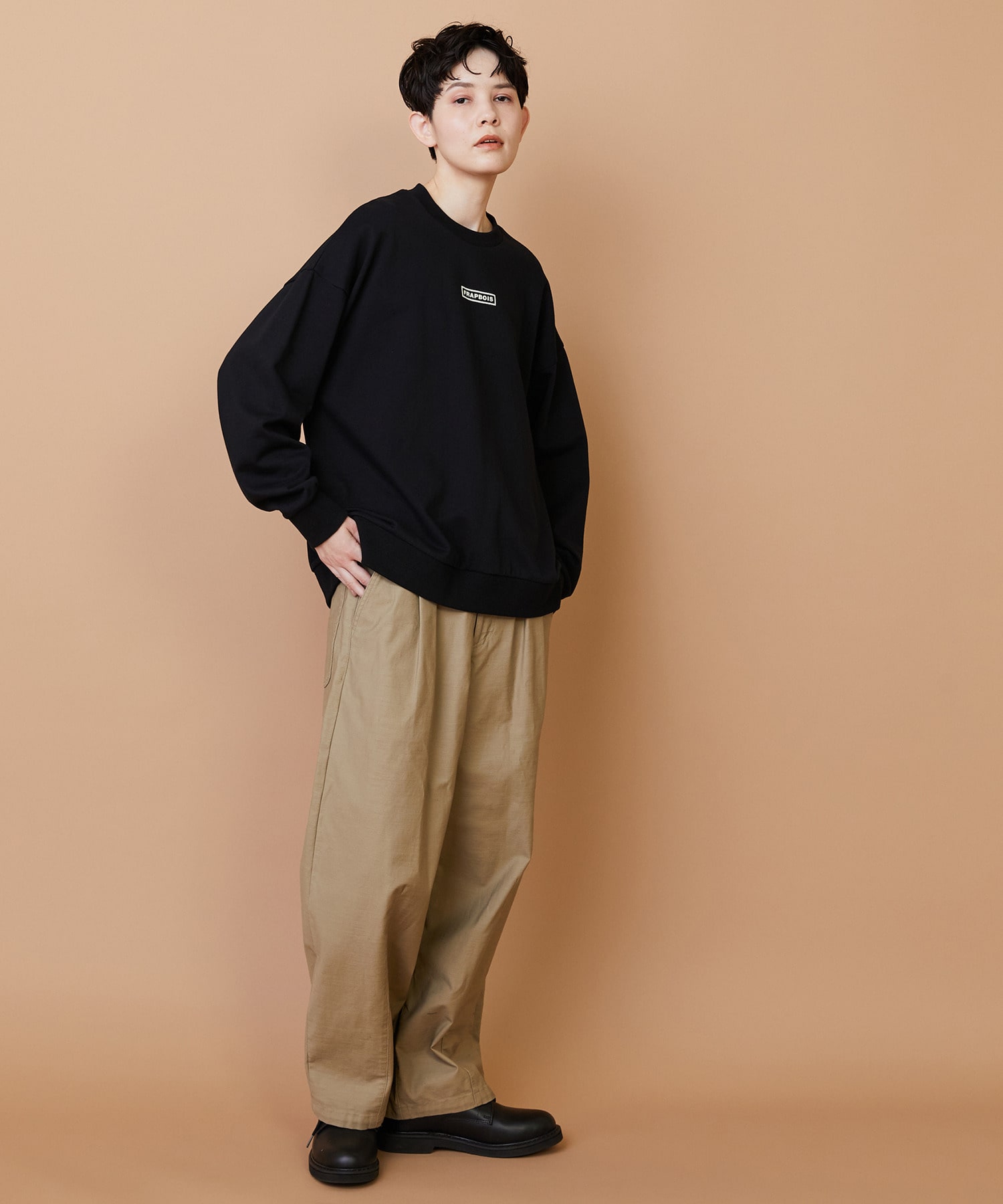 【FRAPBOIS】デイリートレーナー 詳細画像 ブラック 30