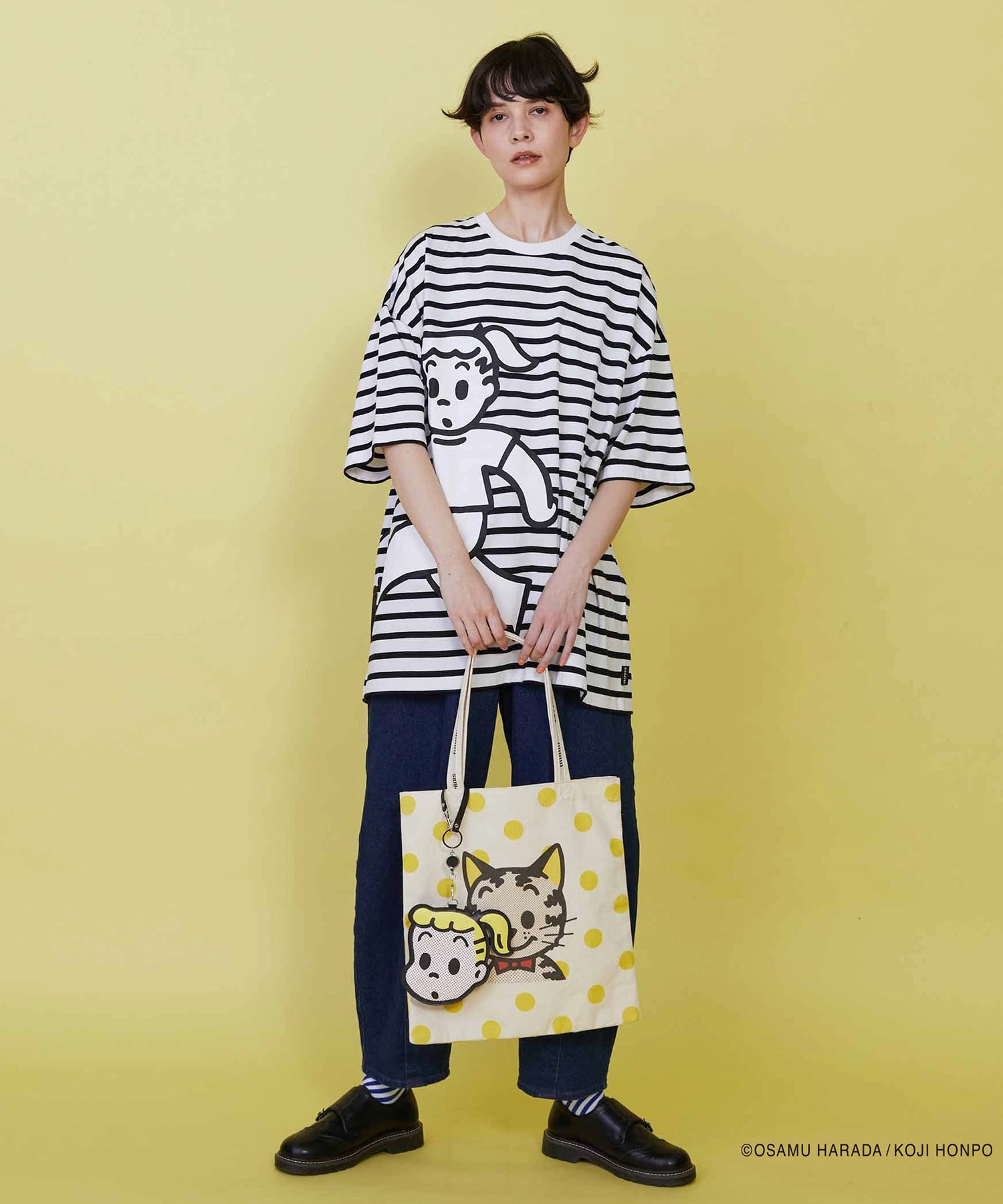 【FRAPBOIS】OSAMU GOODS ロゴトート 詳細画像 B 13