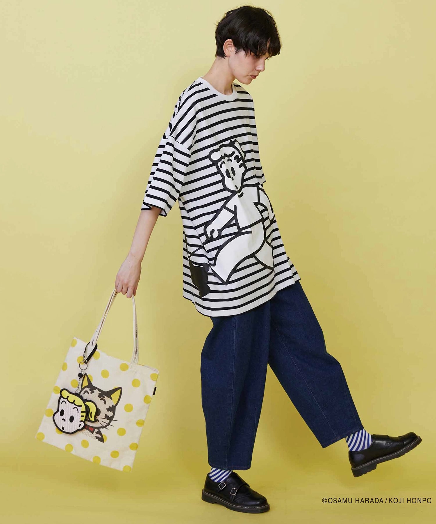 【FRAPBOIS】OSAMU GOODS ロゴトート 詳細画像 B 14