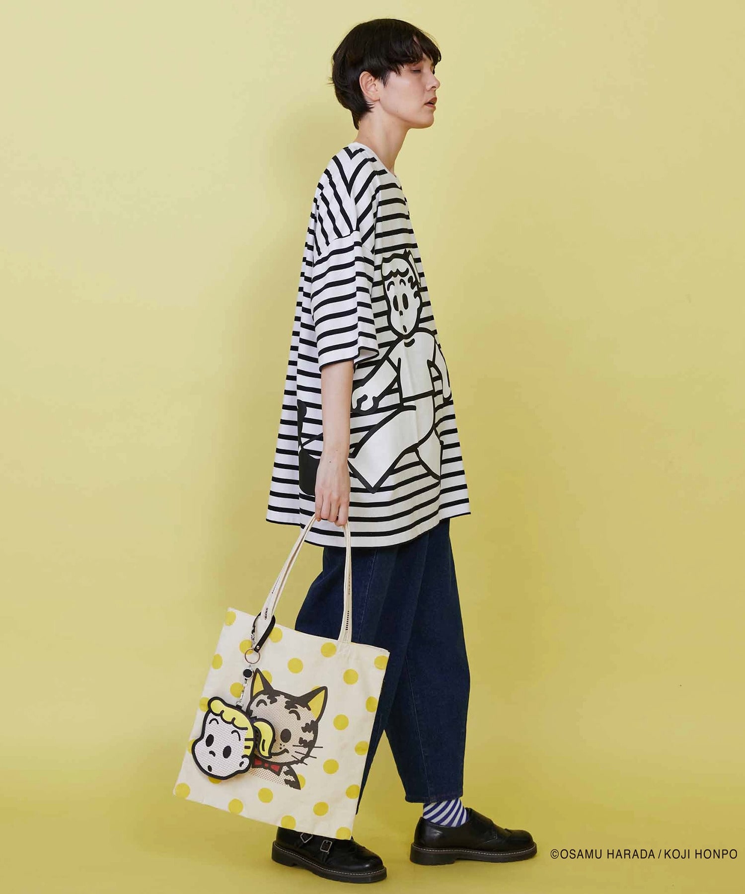 【FRAPBOIS】OSAMU GOODS ロゴトート 詳細画像 B 15