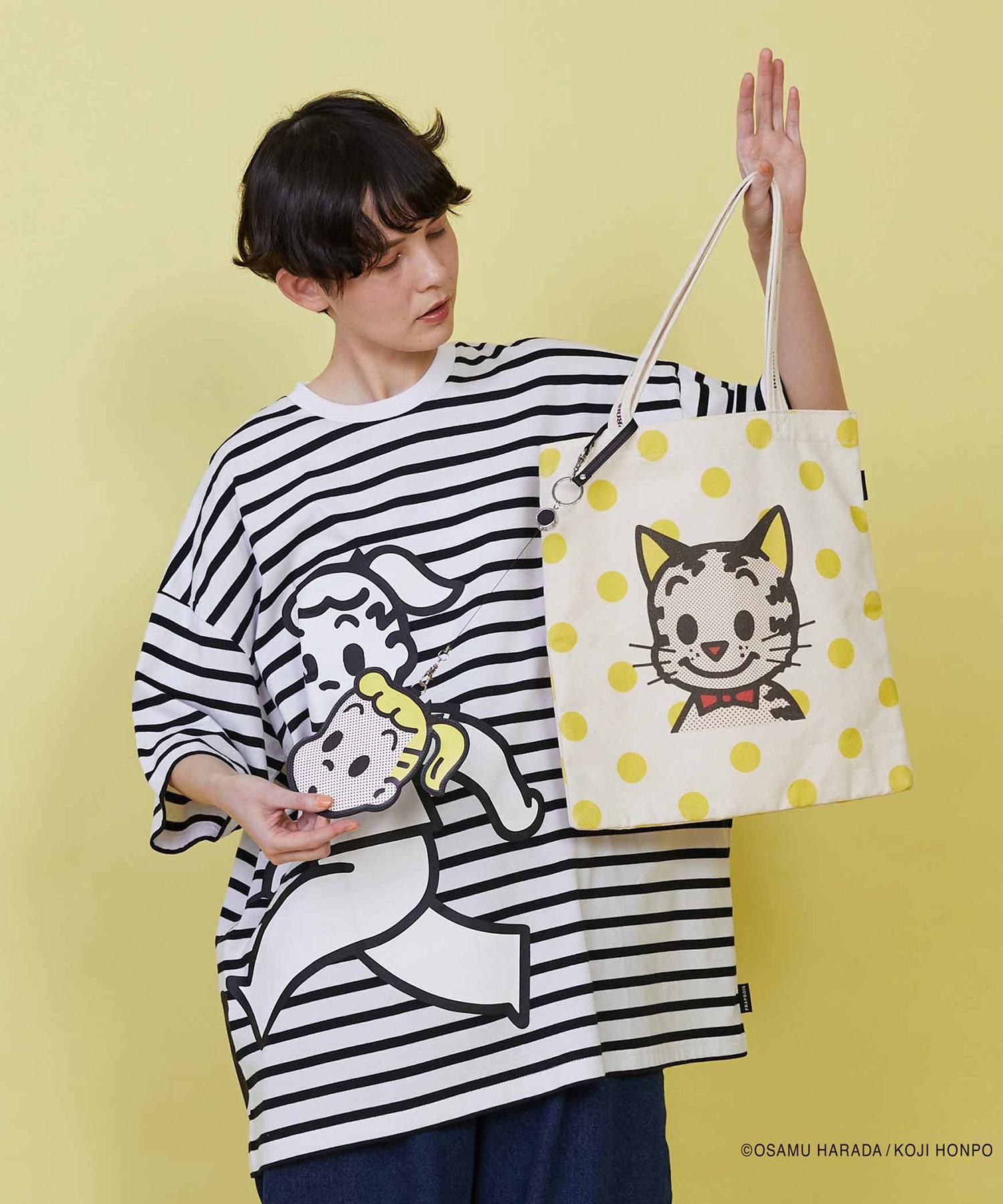 【FRAPBOIS】OSAMU GOODS ロゴトート 詳細画像 B 16