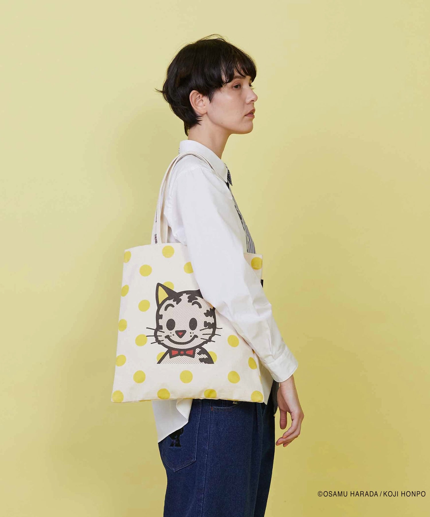 【FRAPBOIS】OSAMU GOODS ロゴトート 詳細画像 B 6