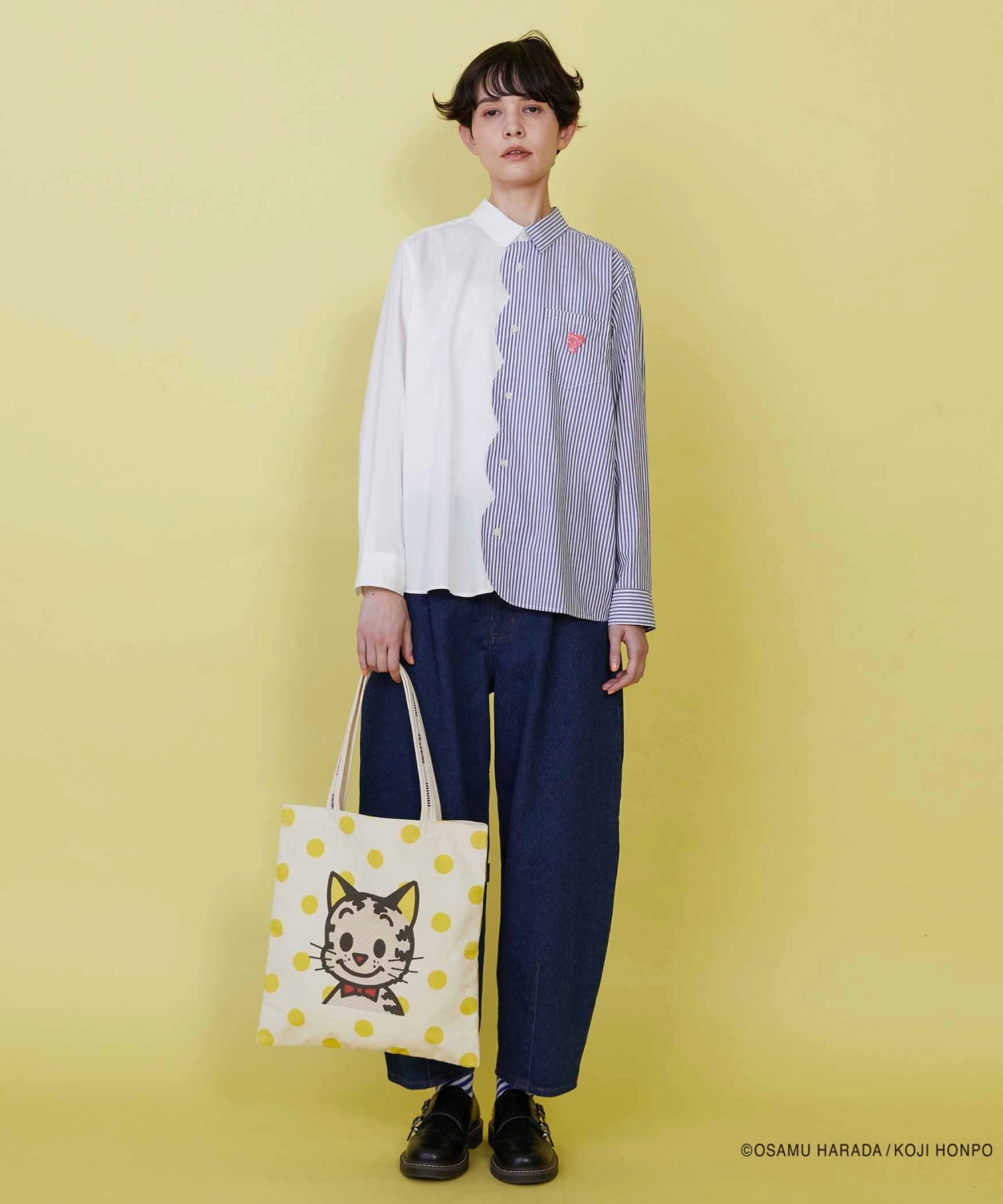 【FRAPBOIS】OSAMU GOODS ロゴトート 詳細画像 B 8