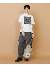 【FRAPBOIS】UMBRO ドローストリングバッグ 詳細画像 ブラック 15