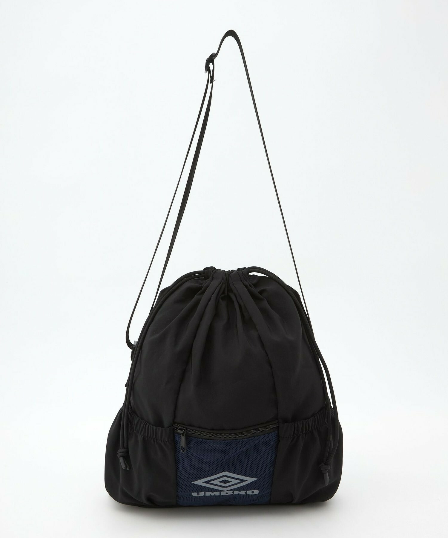 【FRAPBOIS】UMBRO ドローストリングバッグ 詳細画像 ブラック 16
