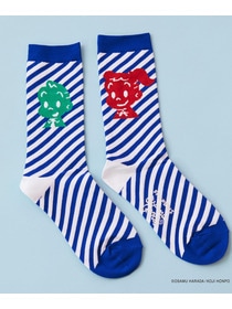 【FRAPBOIS】OSAMU GOODS ストライプソックス 詳細画像 ブラック 16