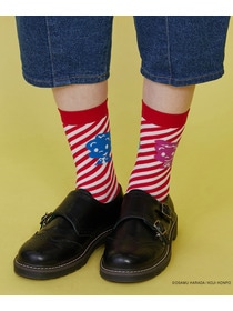 【FRAPBOIS】OSAMU GOODS ストライプソックス 詳細画像 ブラック 7