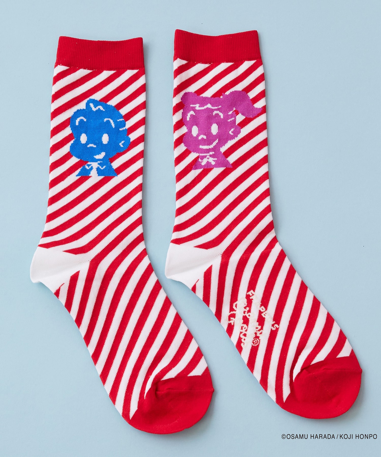 【FRAPBOIS】OSAMU GOODS ストライプソックス 詳細画像 ブラック 2