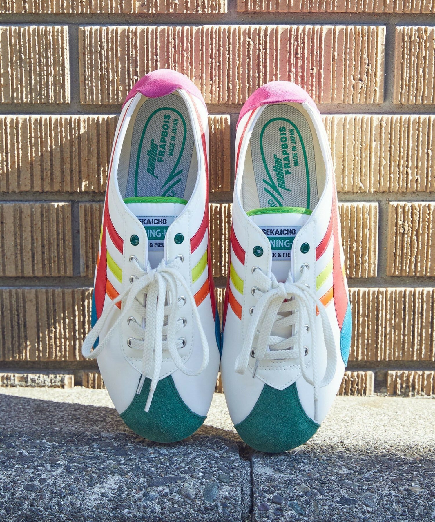 【FRAPBOIS】Panther カラースニーカー 詳細画像 ホワイト 1