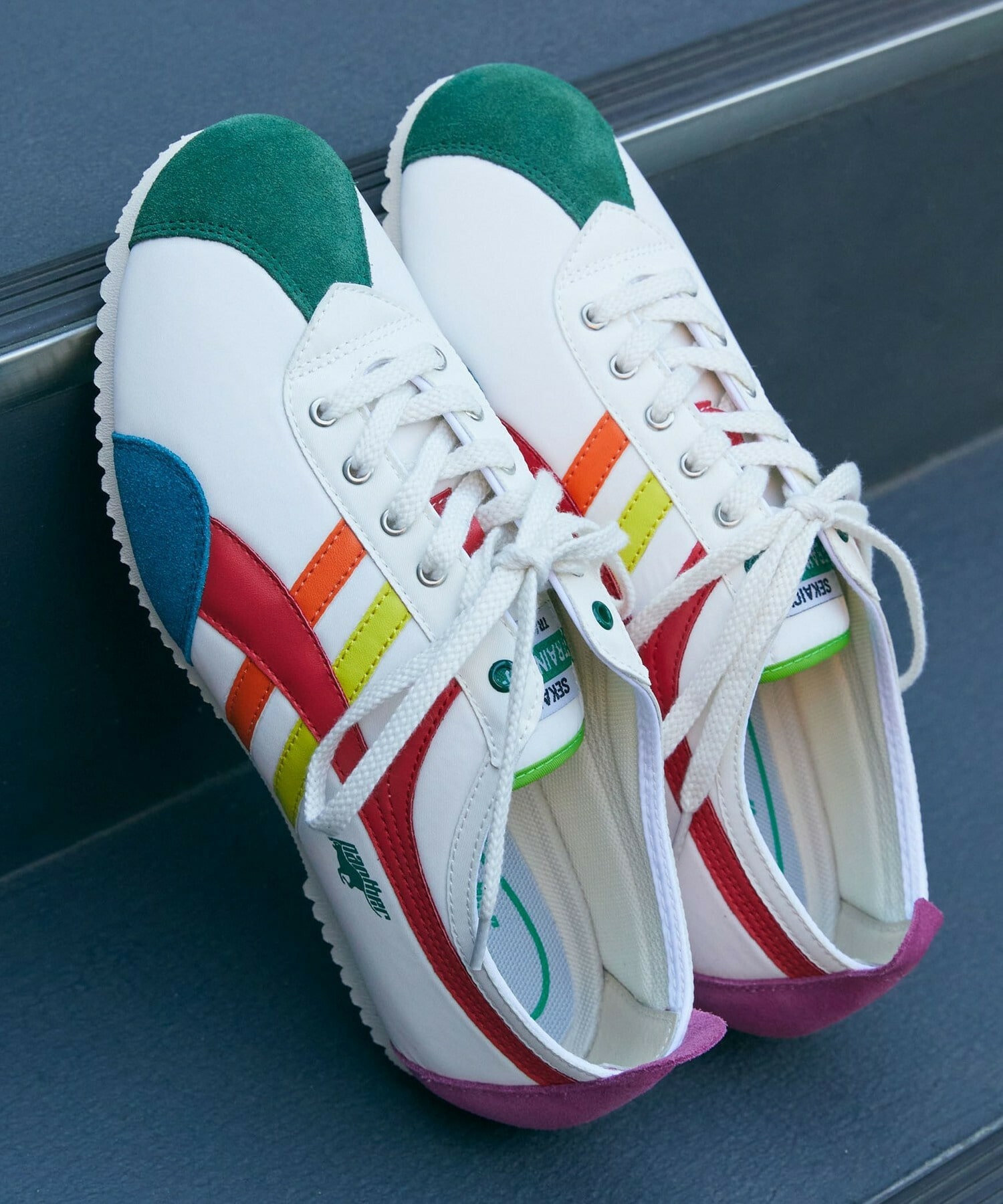 【FRAPBOIS】Panther カラースニーカー 詳細画像 ホワイト 2