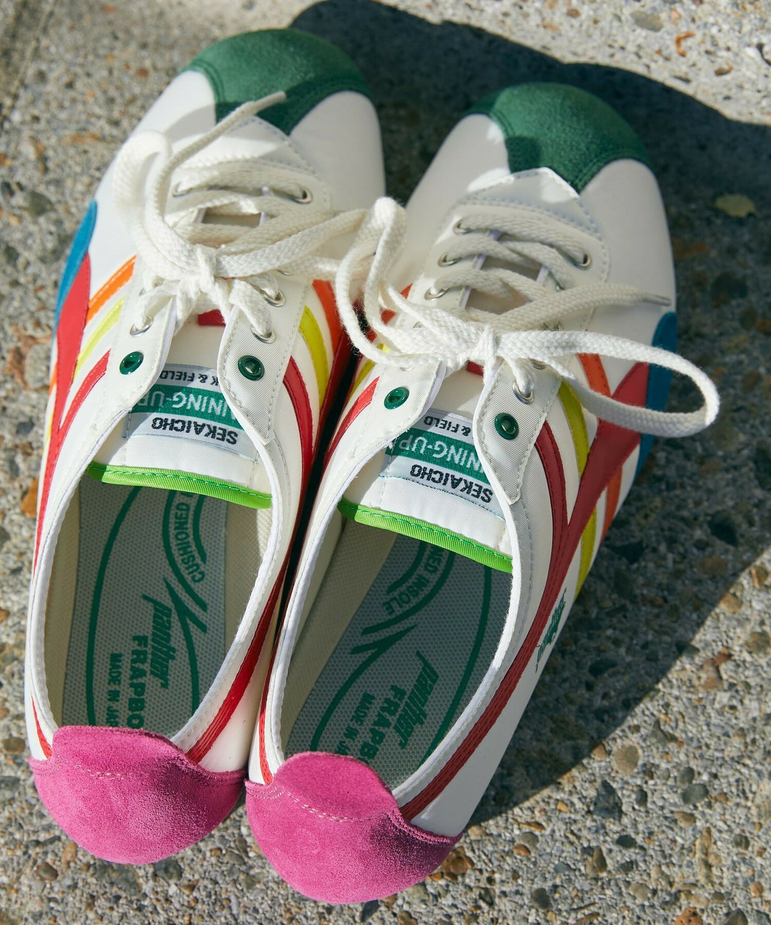 【FRAPBOIS】Panther カラースニーカー 詳細画像 ホワイト 3