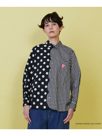 【FRAPBOIS】OSAMU GOODS スカラップシャツ 詳細画像 ブラック 16