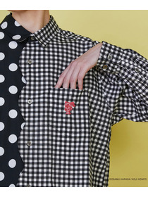 【FRAPBOIS】OSAMU GOODS スカラップシャツ 詳細画像 ブラック 22