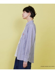 【FRAPBOIS】OSAMU GOODS スカラップシャツ 詳細画像 ブラック 4