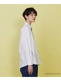 【FRAPBOIS】OSAMU GOODS スカラップシャツ 詳細画像 ブラック 6