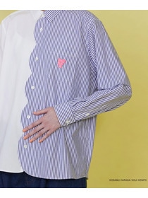 【FRAPBOIS】OSAMU GOODS スカラップシャツ 詳細画像 ブラック 7