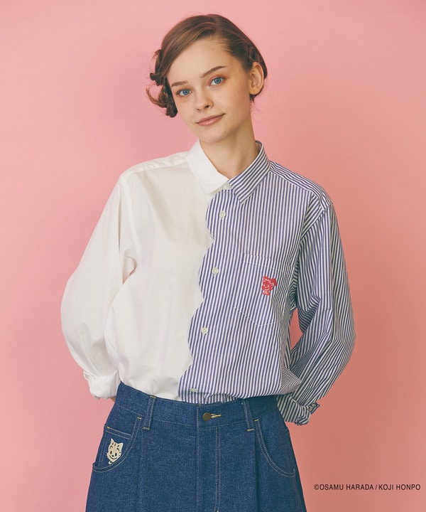 【FRAPBOIS】OSAMU GOODS スカラップシャツ