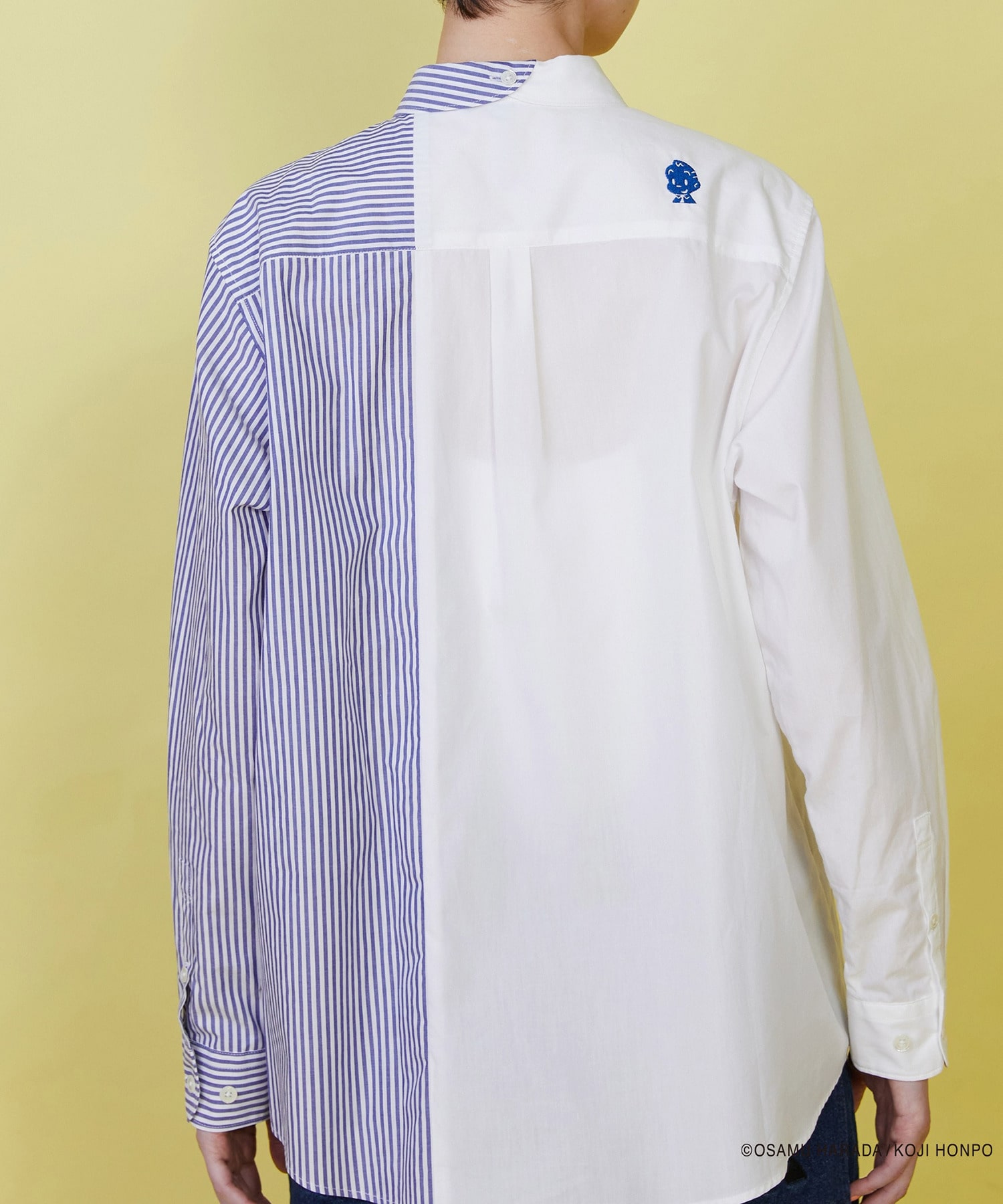 【FRAPBOIS】OSAMU GOODS スカラップシャツ 詳細画像 ブラック 10