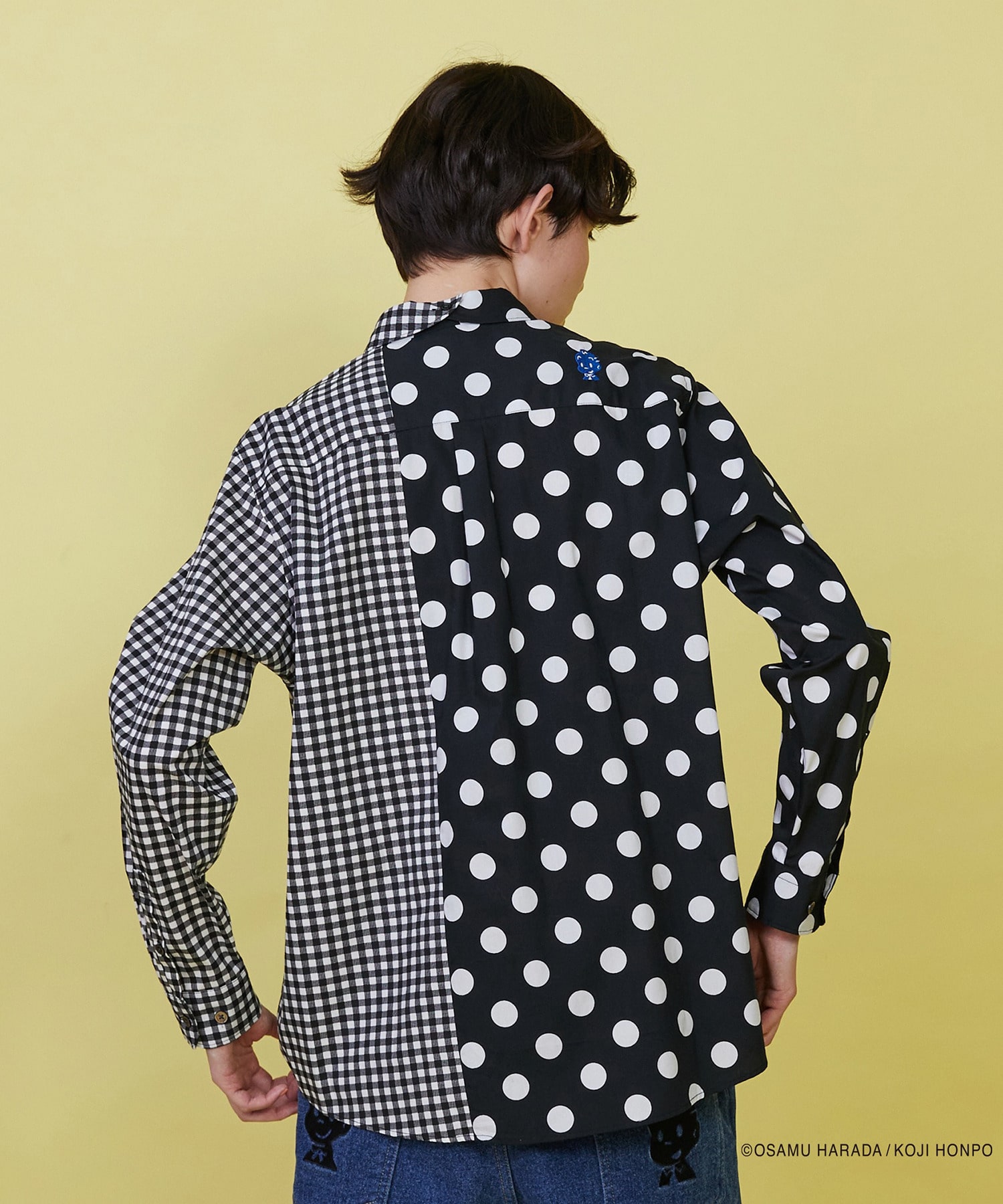 【FRAPBOIS】OSAMU GOODS スカラップシャツ 詳細画像 ブラック 18