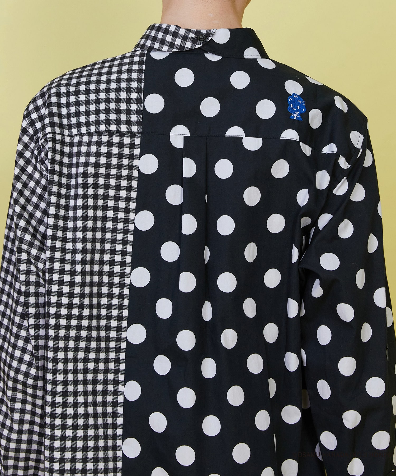 【FRAPBOIS】OSAMU GOODS スカラップシャツ 詳細画像 ブラック 23