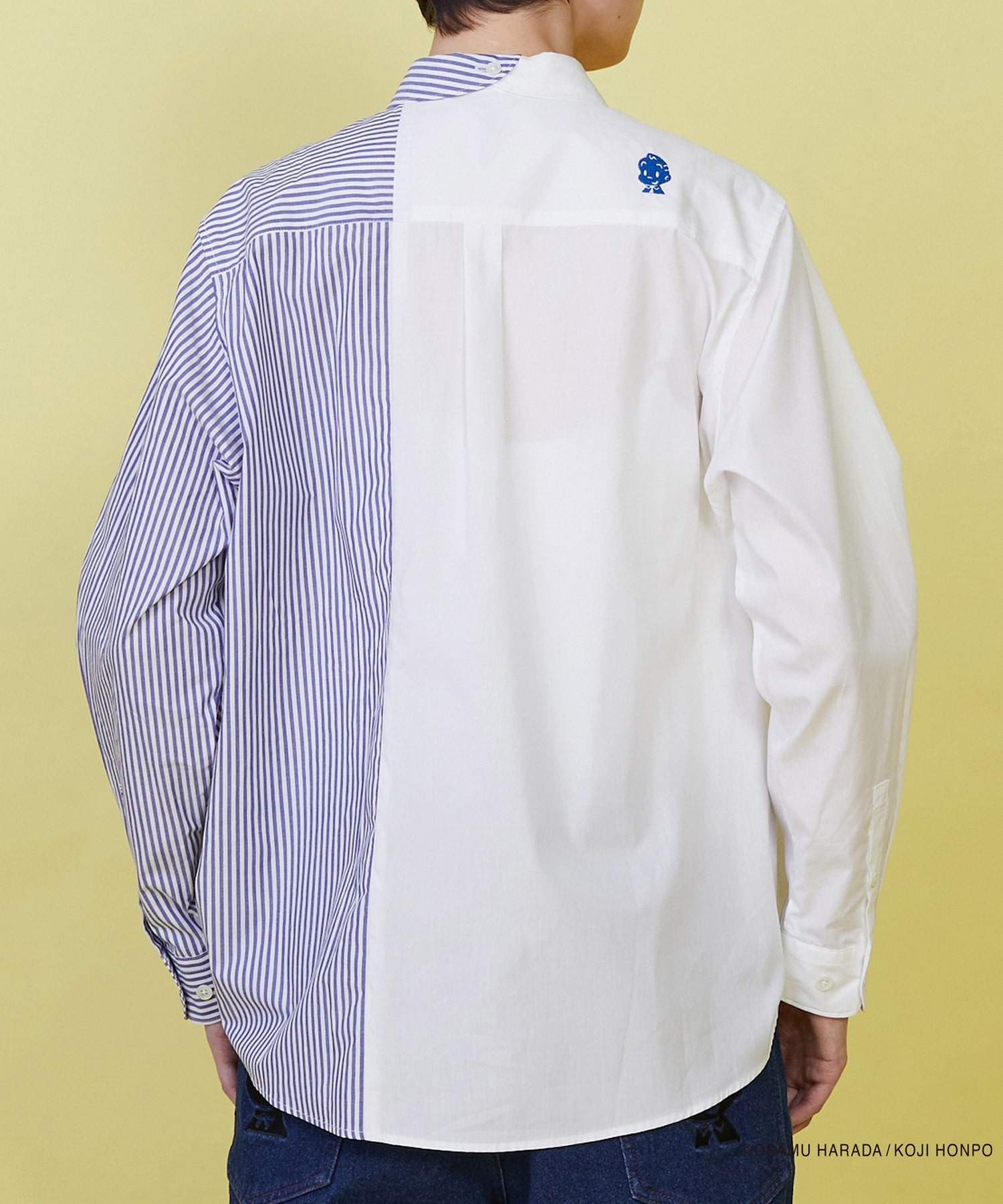 【FRAPBOIS】OSAMU GOODS スカラップシャツ 詳細画像 ブラック 5