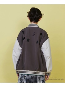 【FRAPBOIS】OSAMU GOODS レタードジャケット 詳細画像 チャコールグレー 10