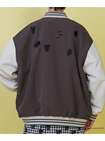 【FRAPBOIS】OSAMU GOODS レタードジャケット 詳細画像 チャコールグレー 14